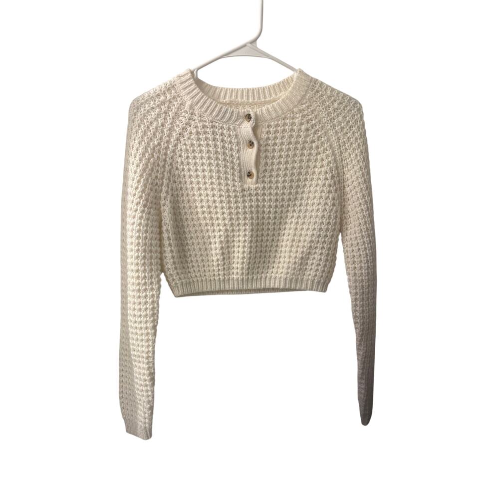 Aeropostale Crochet Sweater